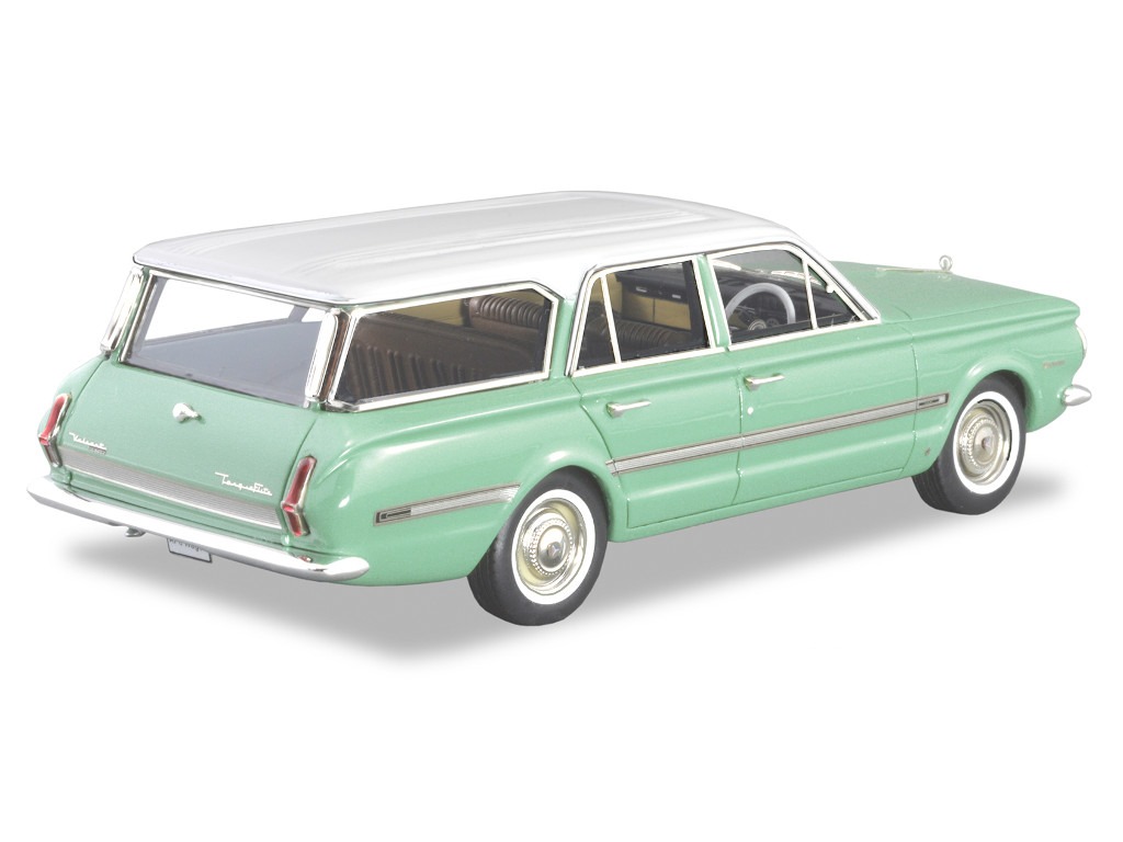 1966 Chrysler AP6 Regal Safari Wagon – Green / White Roof