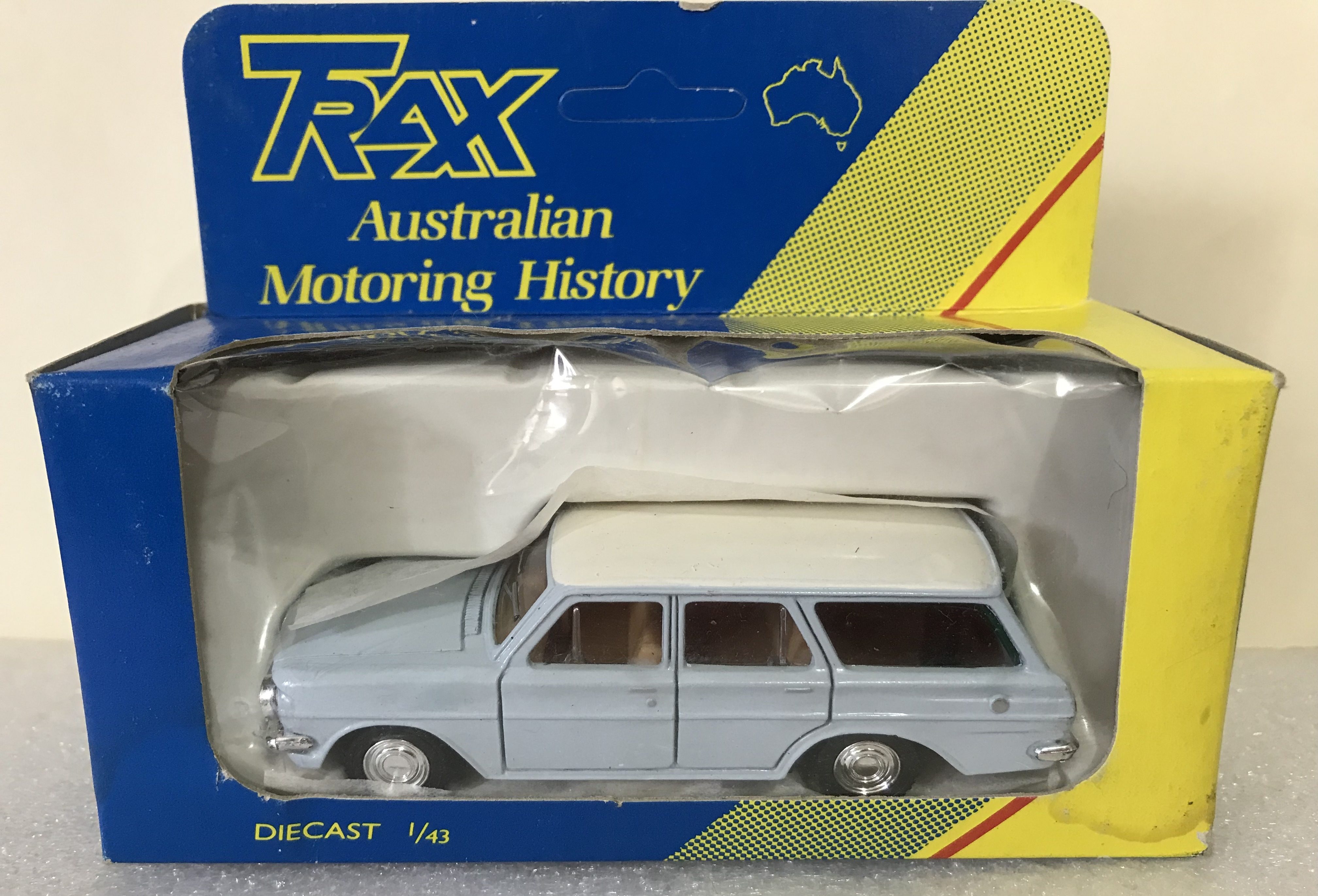 8011 EH Holden Station Wagon – Blue / White.